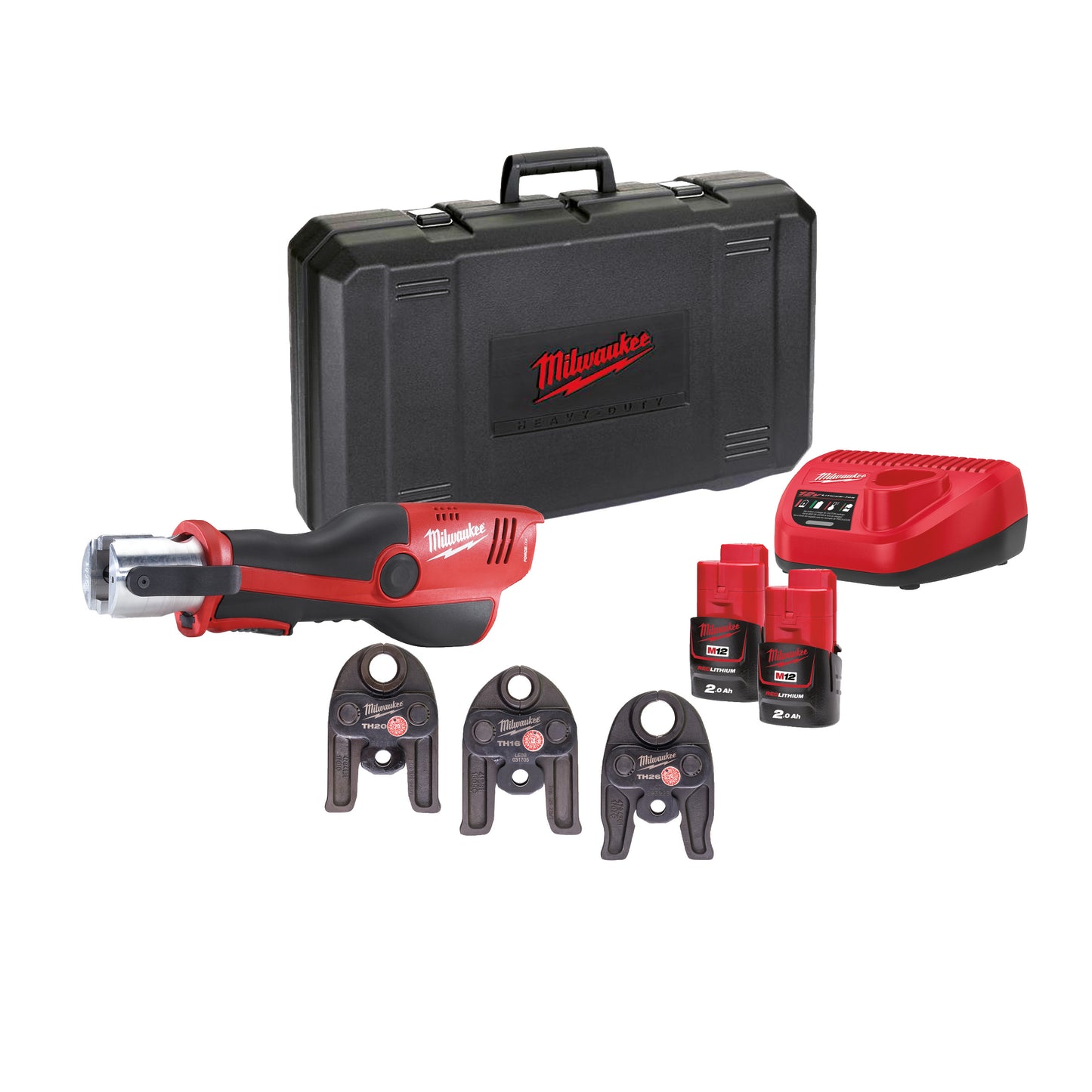 MILWAUKEE M12™ kompaktné Force Logic™ hydraulické lisovacie náradie