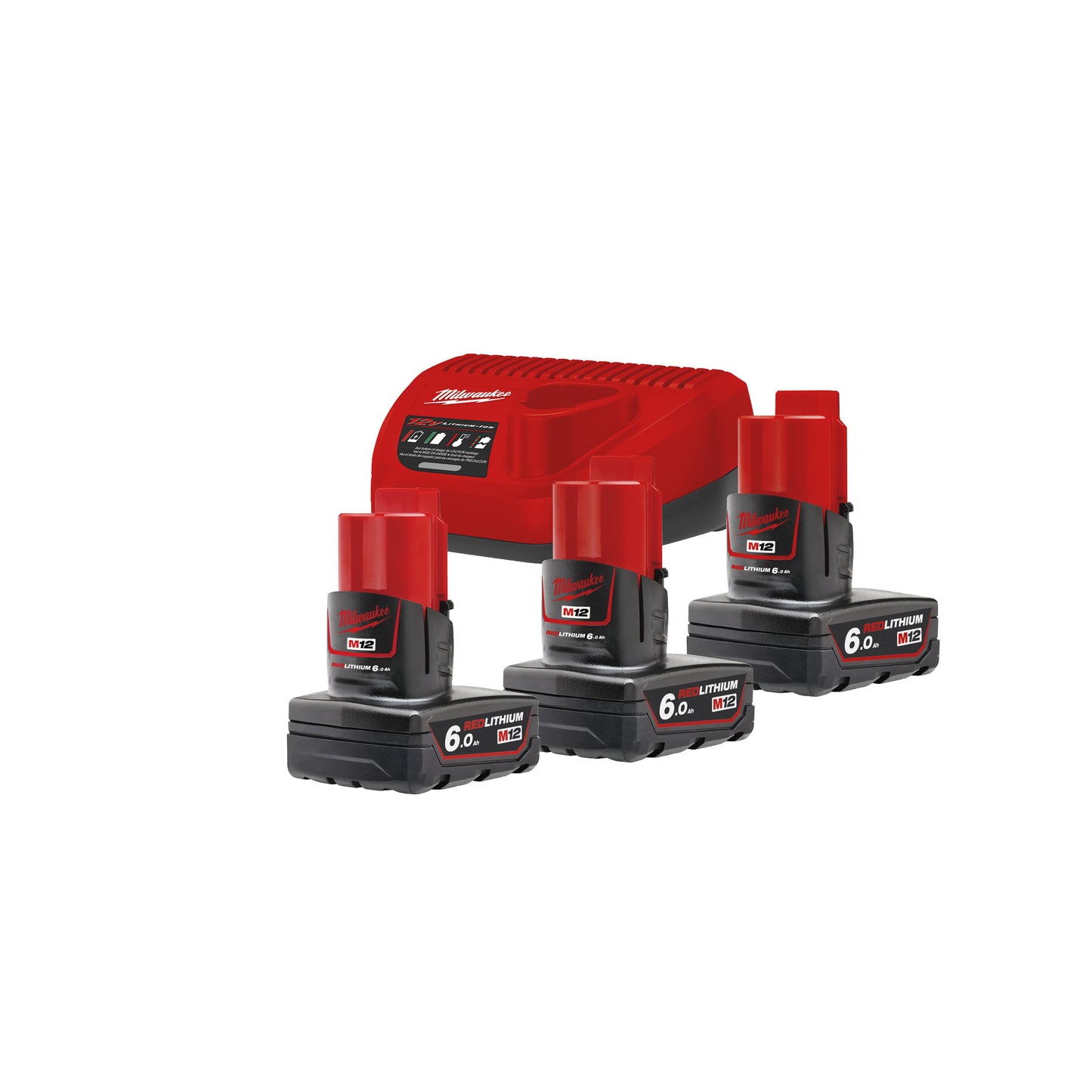 MILWAUKEE M12™ NRG sada akumulátorov a nabíjačiek