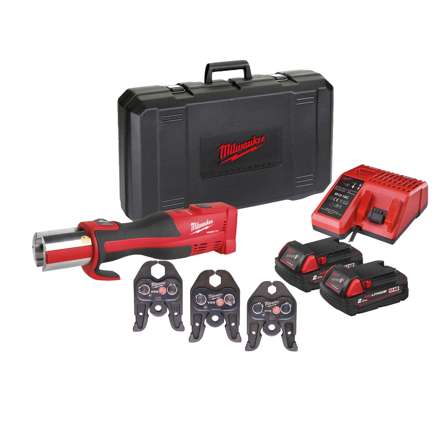 MILWAUKEE M18™ FORCE LOGIC™ Kompaktný bezuhlíkový lis