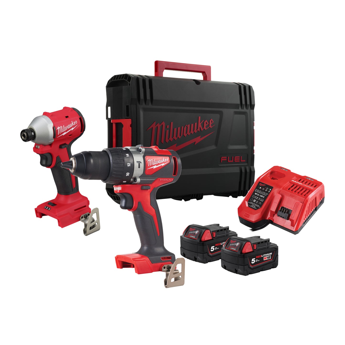 MILWAUKEE M18™ sada kompaktného bezuhlíkového náradia