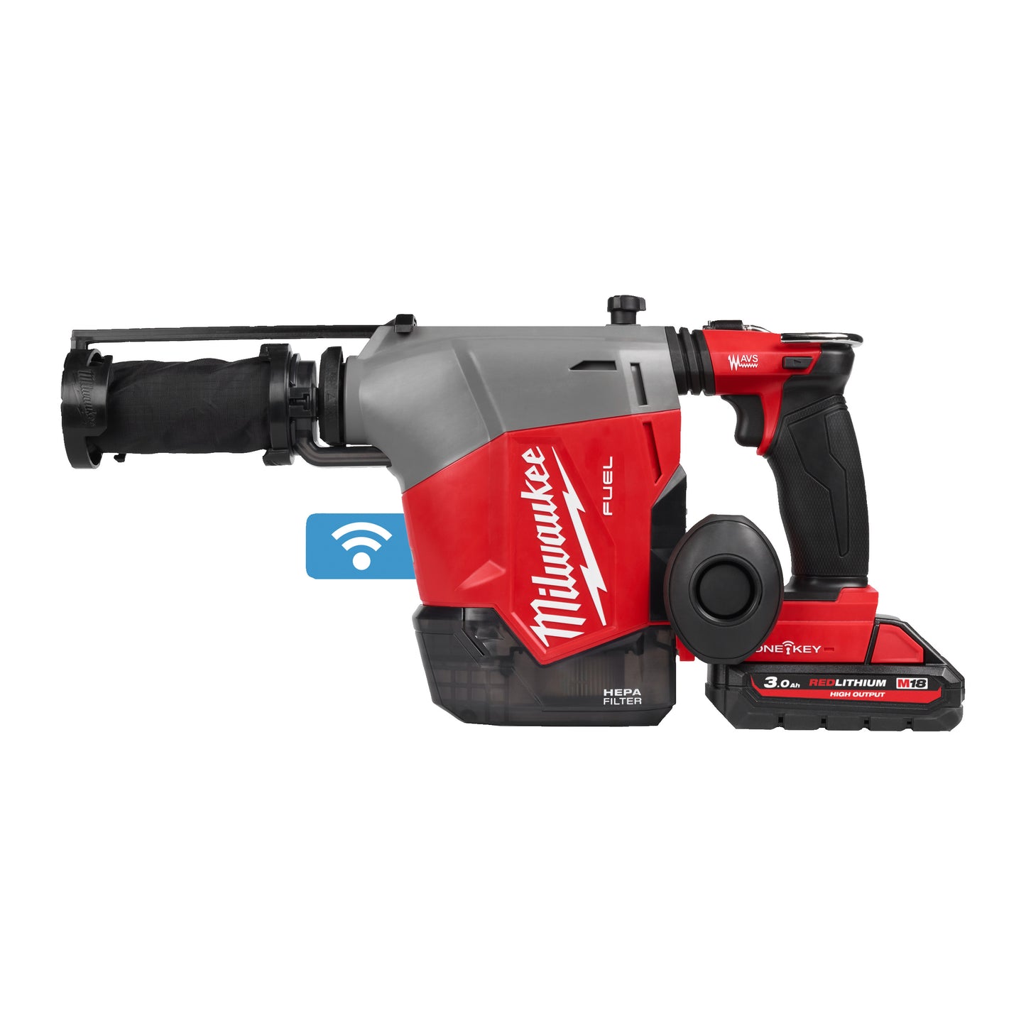 MILWAUKEE M18 FUEL™ 16 mm kladivo SDS-PLUS s integrovaným odsávaním prachu