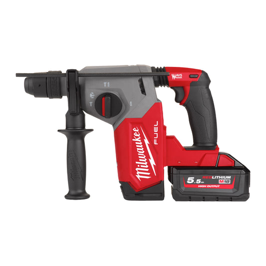 MILWAUKEE M18 FUEL™ 4-režimové 26 mm kladivo SDS-Plus s FIXTEC™