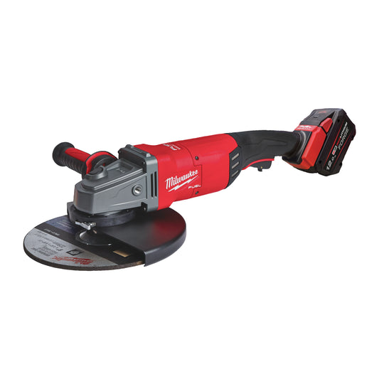 MILWAUKEE ﻿M18 FUEL™ 230 mm veľká uhlová brúska s lopatkovým spínačom