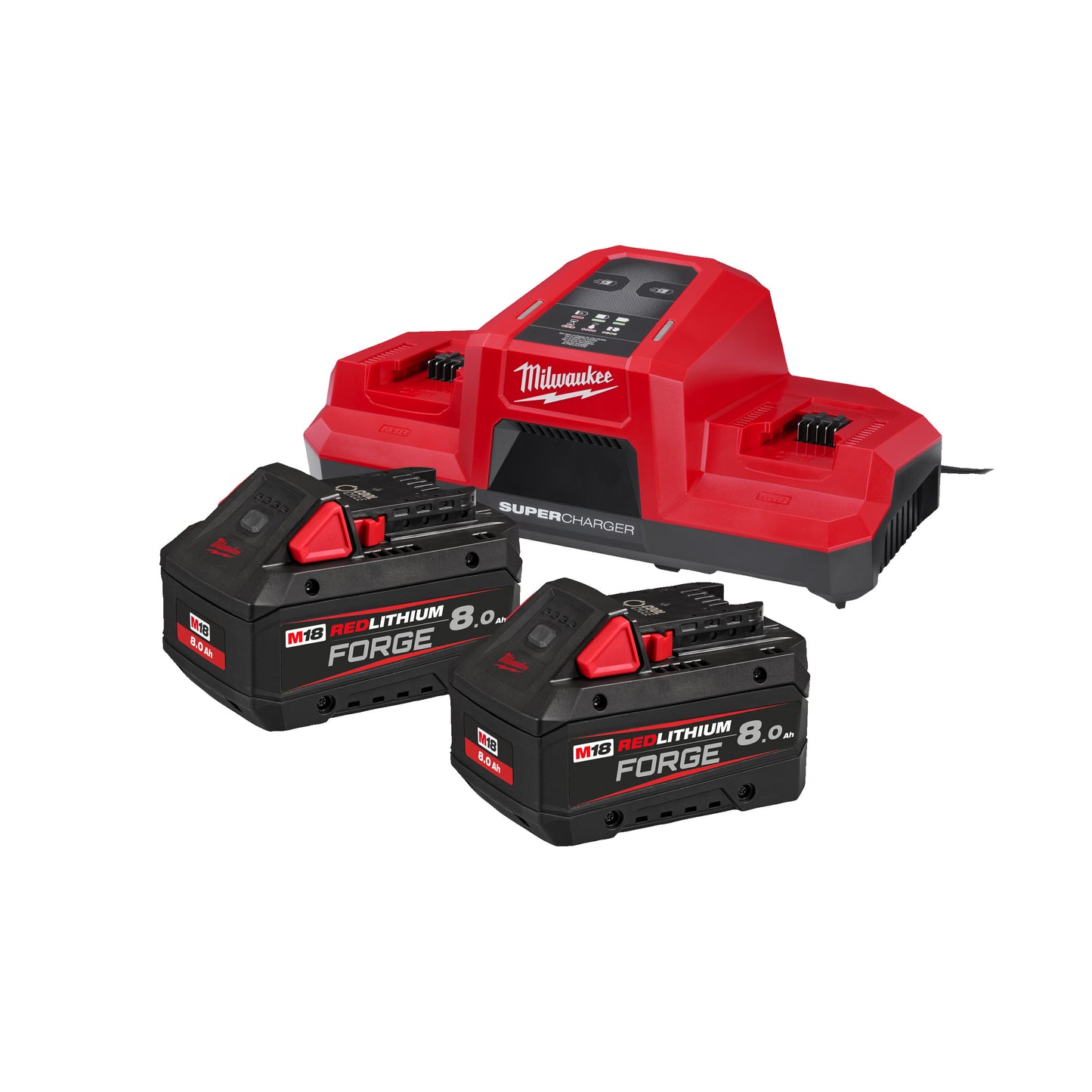 MILWAUKEE M18™ FORGE™ sada akumulátorov a nabíjačky