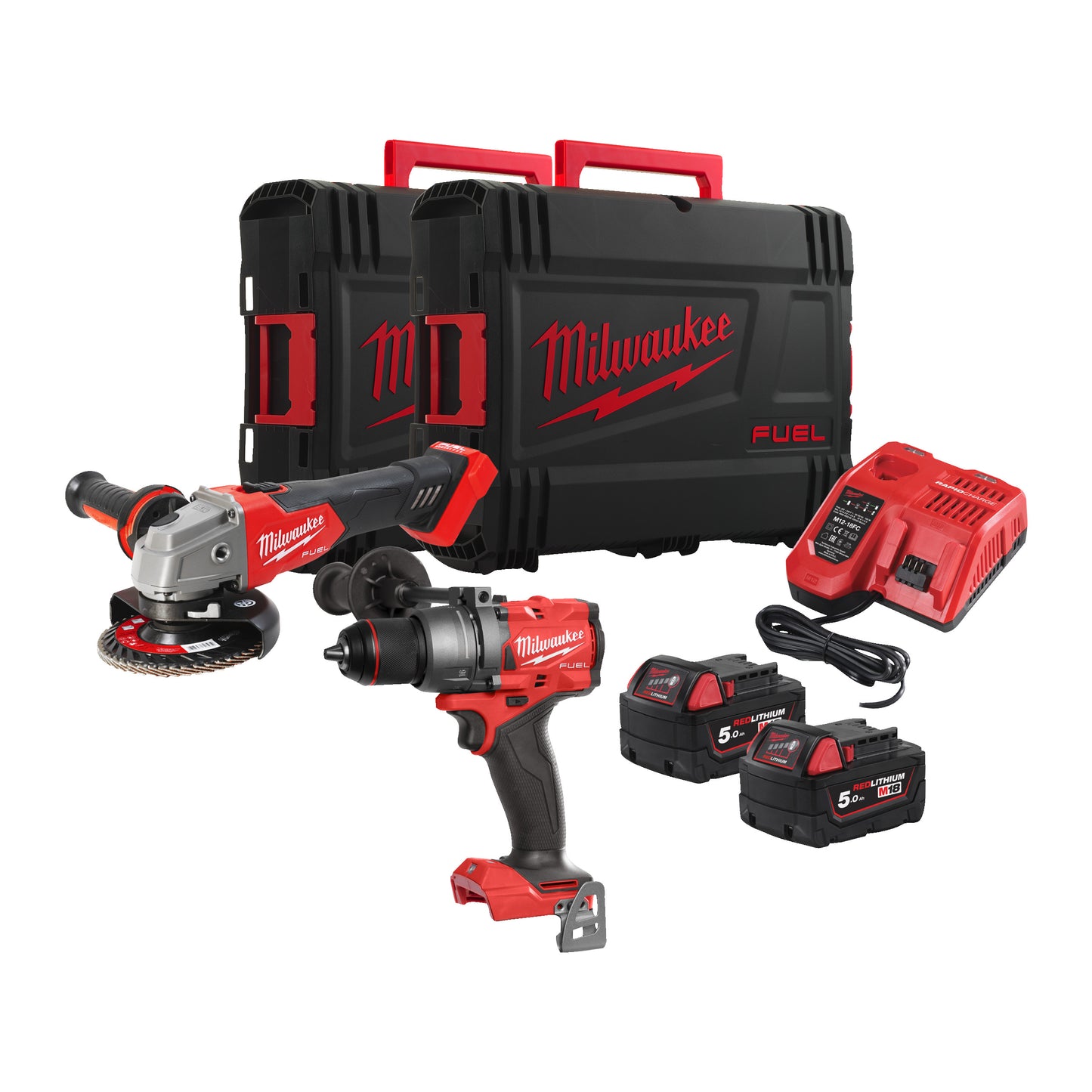 MILWAUKEE M18FPP2E3-502XEU FUEL SET NÁRADIA