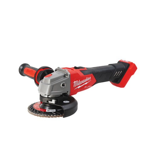 MILWAUKEE M18 FUEL™ 125 mm uhlová brúska s brzdou a posuvným vypínačom