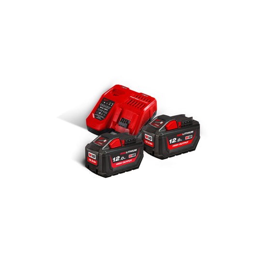 MILWAUKEE M18™ HIGH OUTPUT sada akumulátorov a nabíjačky